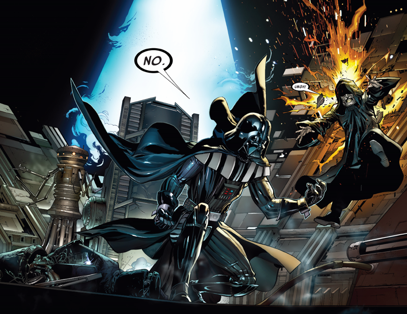 Illustration for article titled The New Darth Vader Comic Gives Us a Much Better Version of Revenge of the Sith's Infamous "Noooo!"